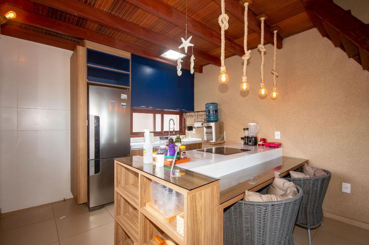 Apartamento Peixe Boi - pé na areia com vista frontal e total para o mar Barra Grande (Piaui) Exterior foto