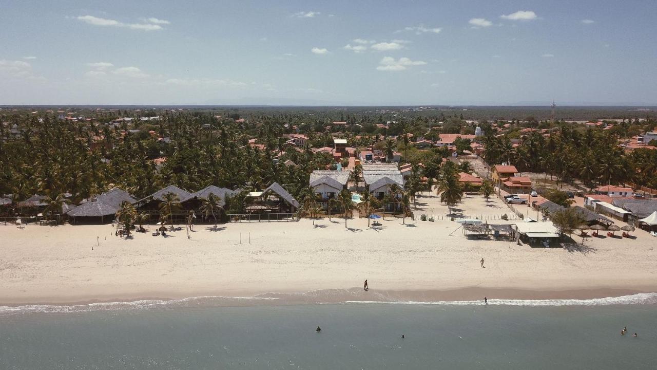 Apartamento Peixe Boi - pé na areia com vista frontal e total para o mar Barra Grande (Piaui) Exterior foto